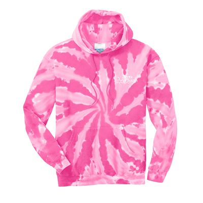 Tie-Dye Pullover Hooded Sweatshirt
